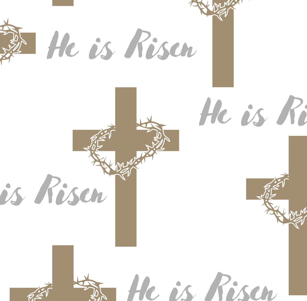 He is Risen white