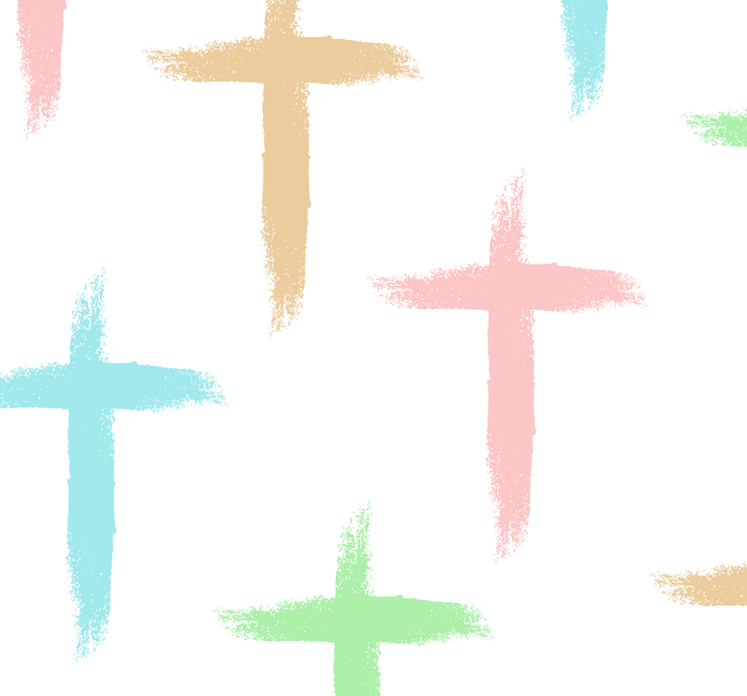 Pastel Crosses