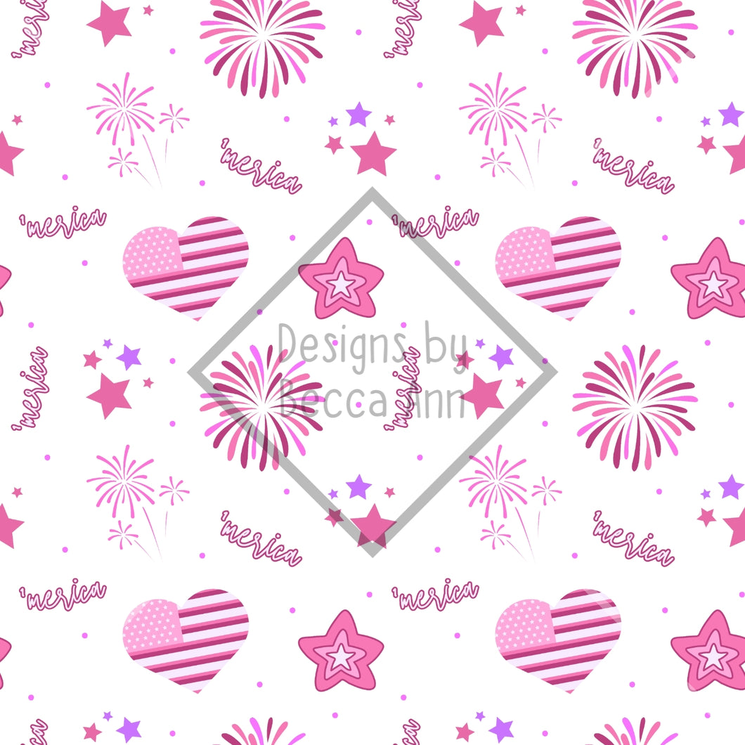 Star Spangled Cutie Seamless File
