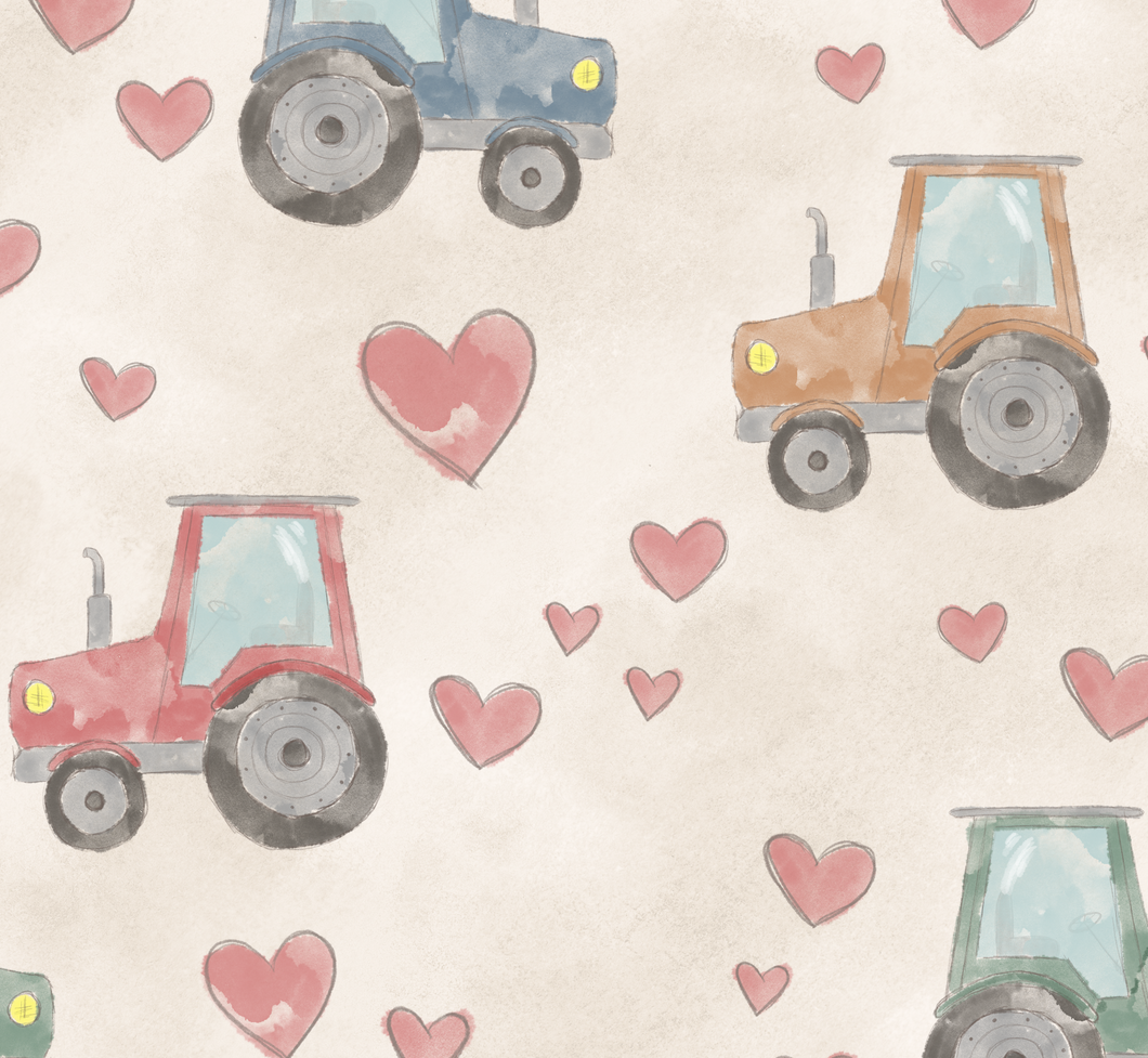 Faded Tractor Heart