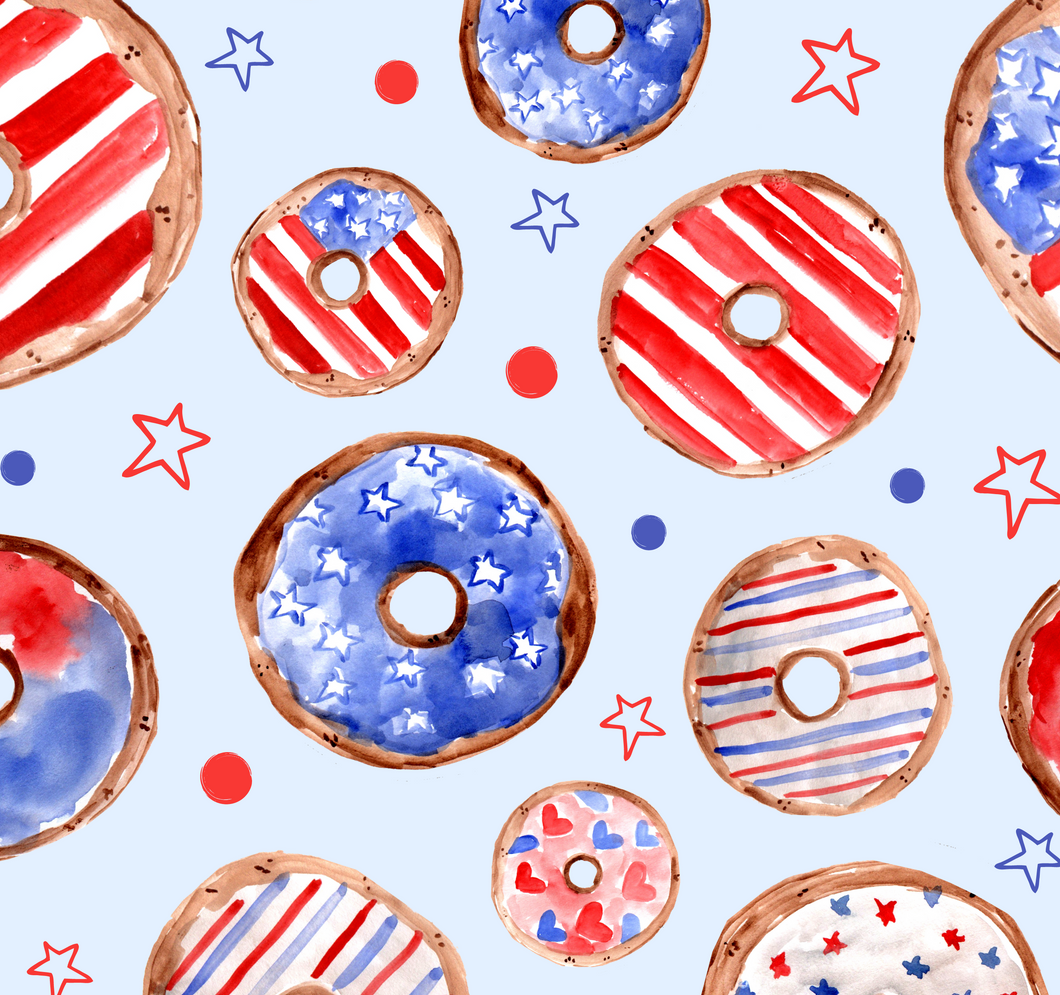 Patriotic Donuts