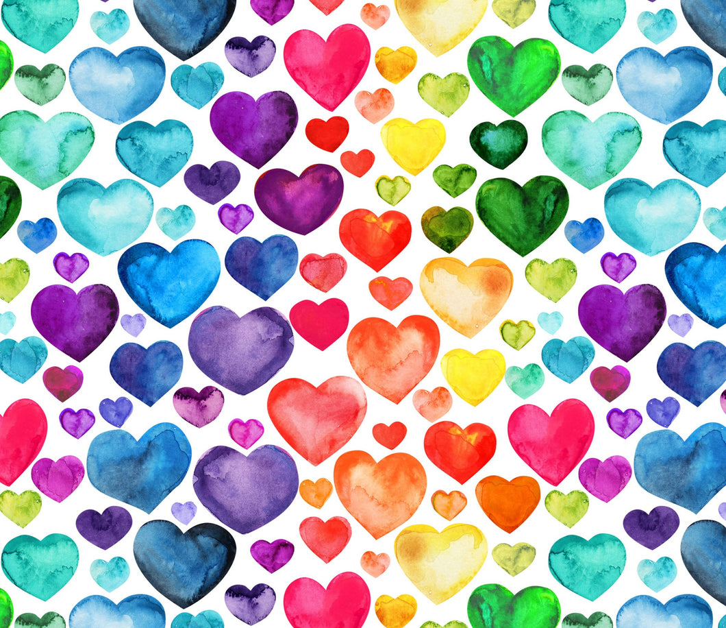 Rainbow Assorted Heart