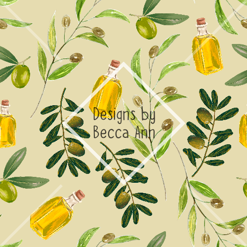 Olive Branches Seamless File