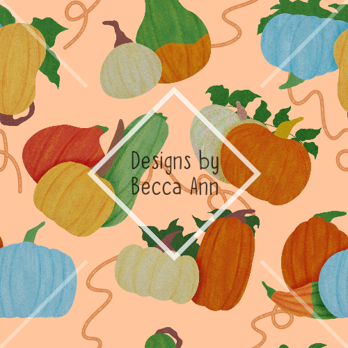 Colorful Gourd Seamless File