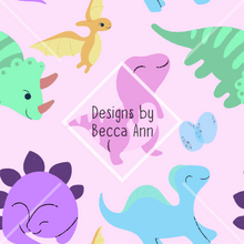 Load image into Gallery viewer, Assorted Girly Dino Seamless File
