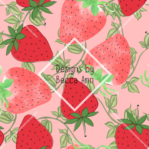 Vining Strawberry Seamless File