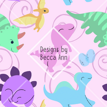 Load image into Gallery viewer, Assorted Girly Dino Seamless File
