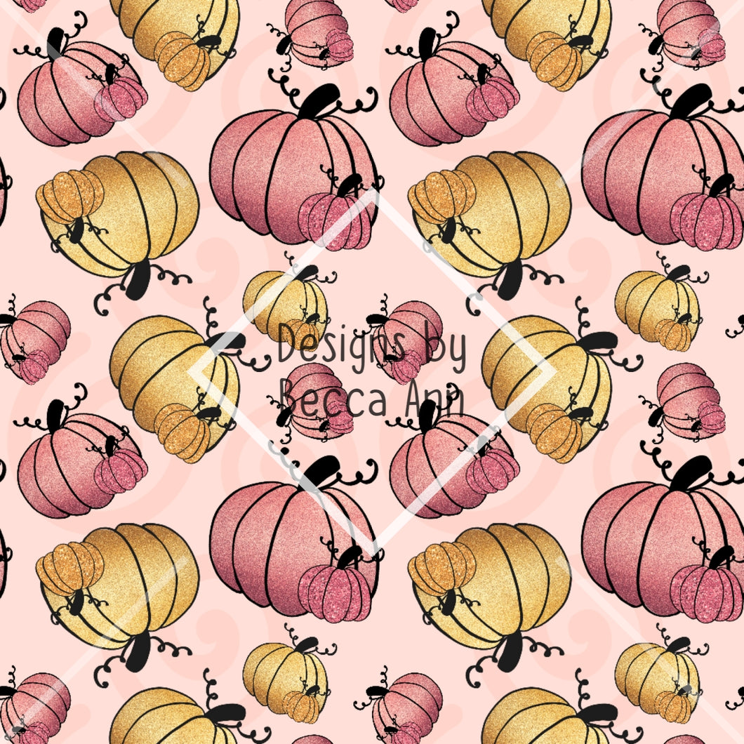 Shimmer Pumpkin Seamless File