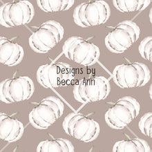 Load image into Gallery viewer, White Boho Pumpkins Seamless File
