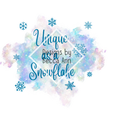 Load image into Gallery viewer, Dainty Blue Snowflakes Seamless File
