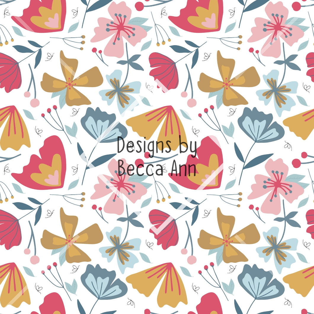 Spring Floral Seamless File