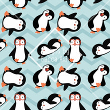 Load image into Gallery viewer, Chevron Penguin Seamless File
