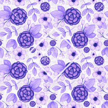 Load image into Gallery viewer, Lavender Floral Embroidery Seamless File
